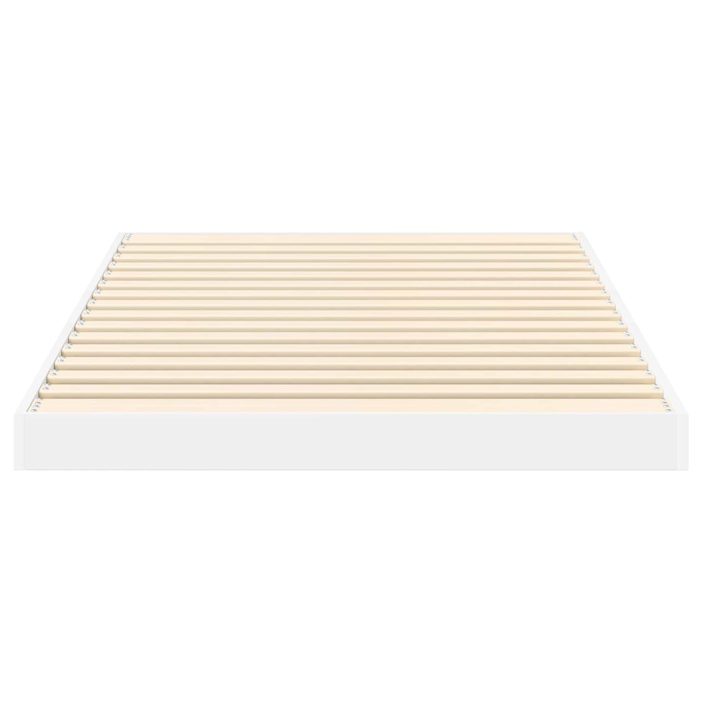 Struttura letto a terra Bianco 90 x 200 cm Legno multistrato | homemem39