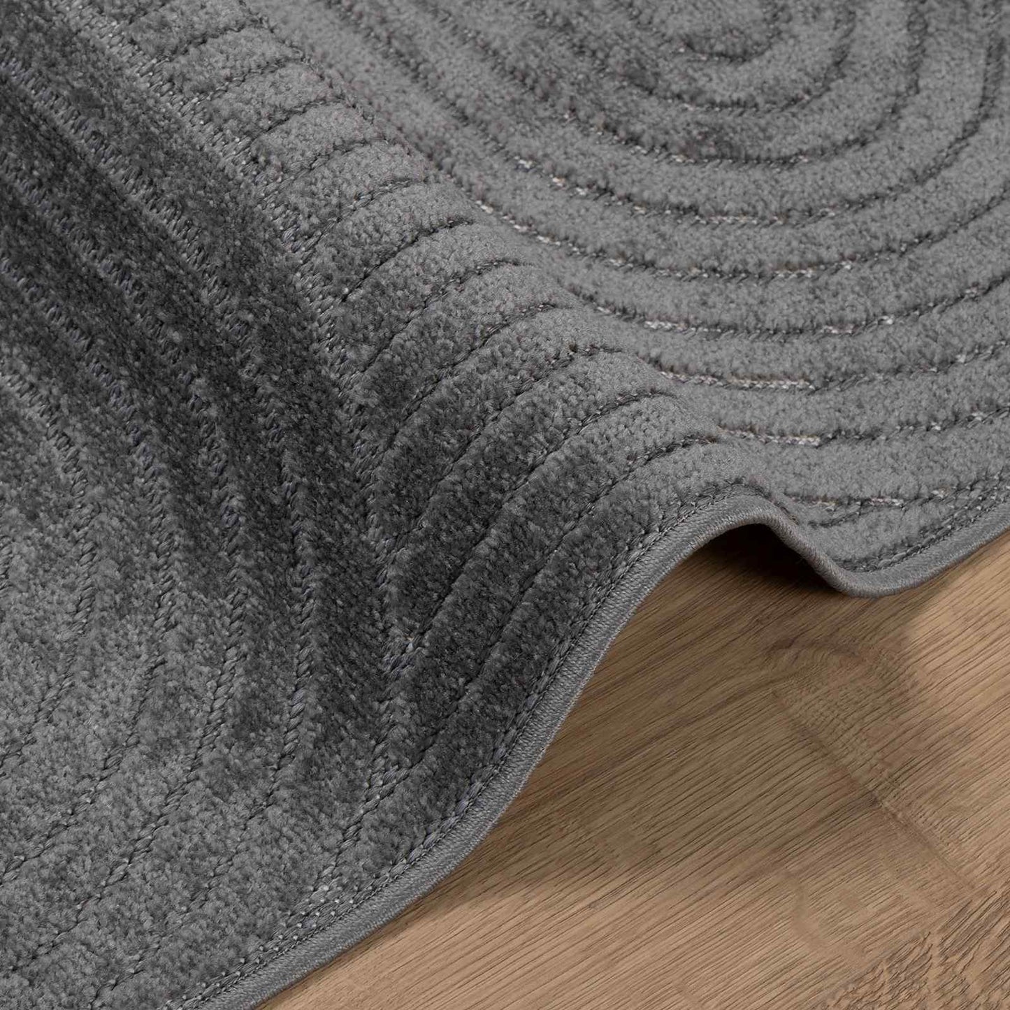 Tappeti per area PALMERAS Antracite 340 x 240 cm Poliestere | homemem39