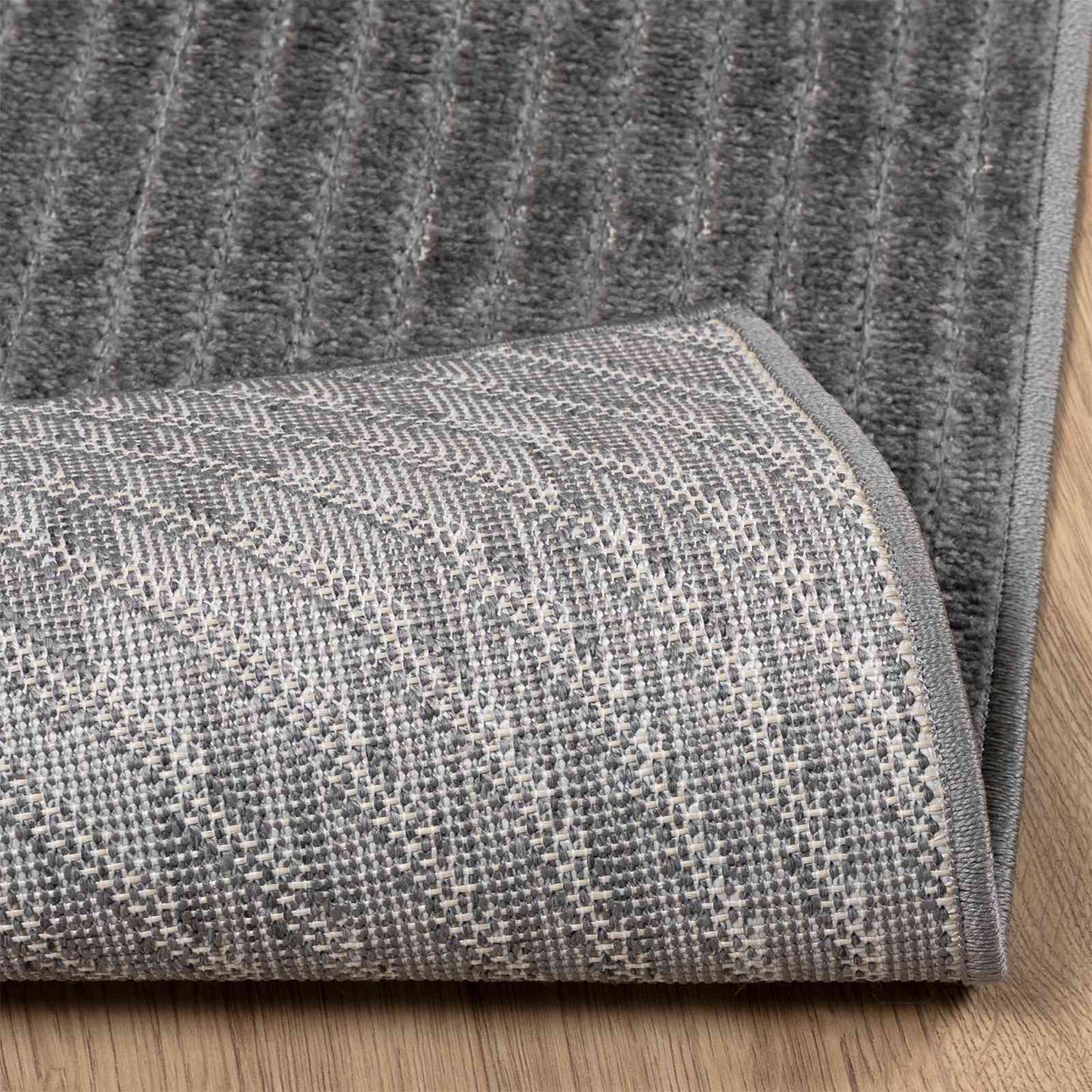 Tappeti per area PALMERAS Antracite 240 x 240 cm Poliestere | homemem39