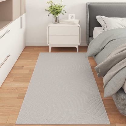 Tappeti per area PALMERAS Crema 150 x 80 cm Poliestere | homemem39