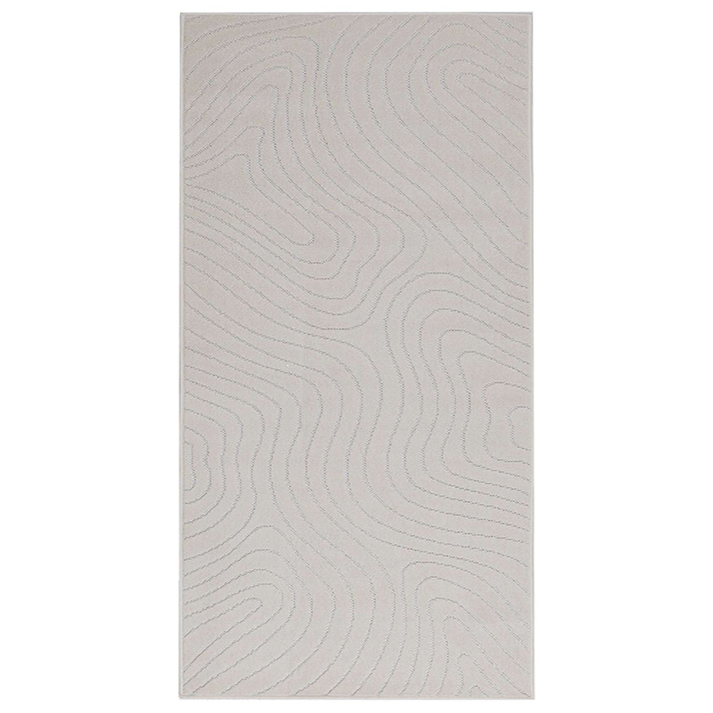 Tappeti per area PALMERAS Crema 200 x 80 cm Poliestere | homemem39
