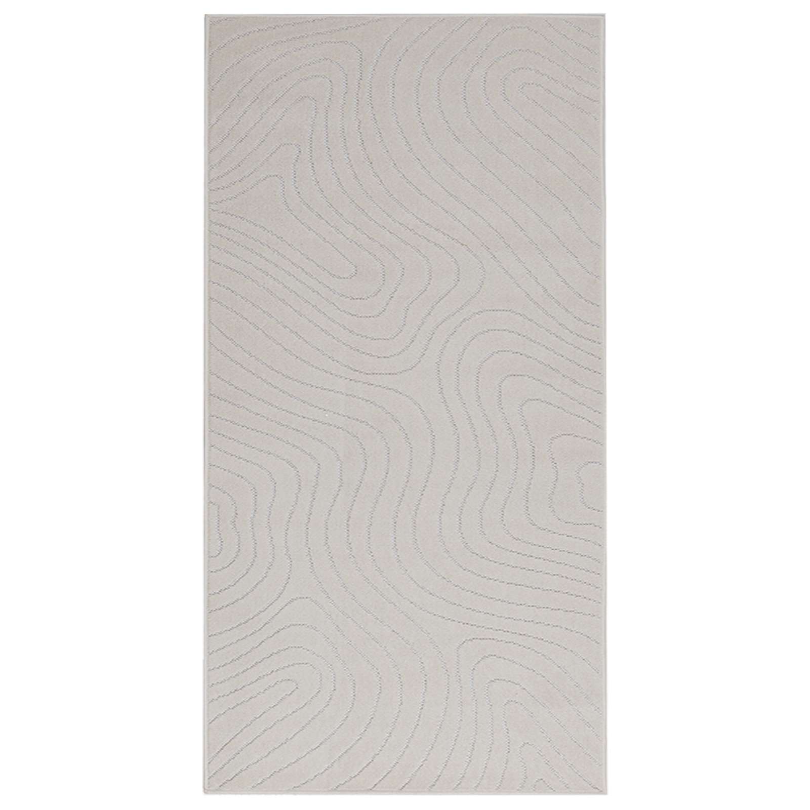 Tappeti per area PALMERAS Crema 200 x 80 cm Poliestere | homemem39