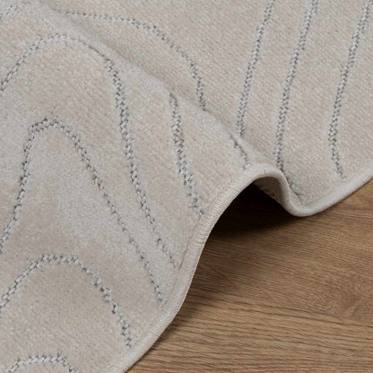 Tappeti per area PALMERAS Crema 170 x 120 cm Poliestere | homemem39