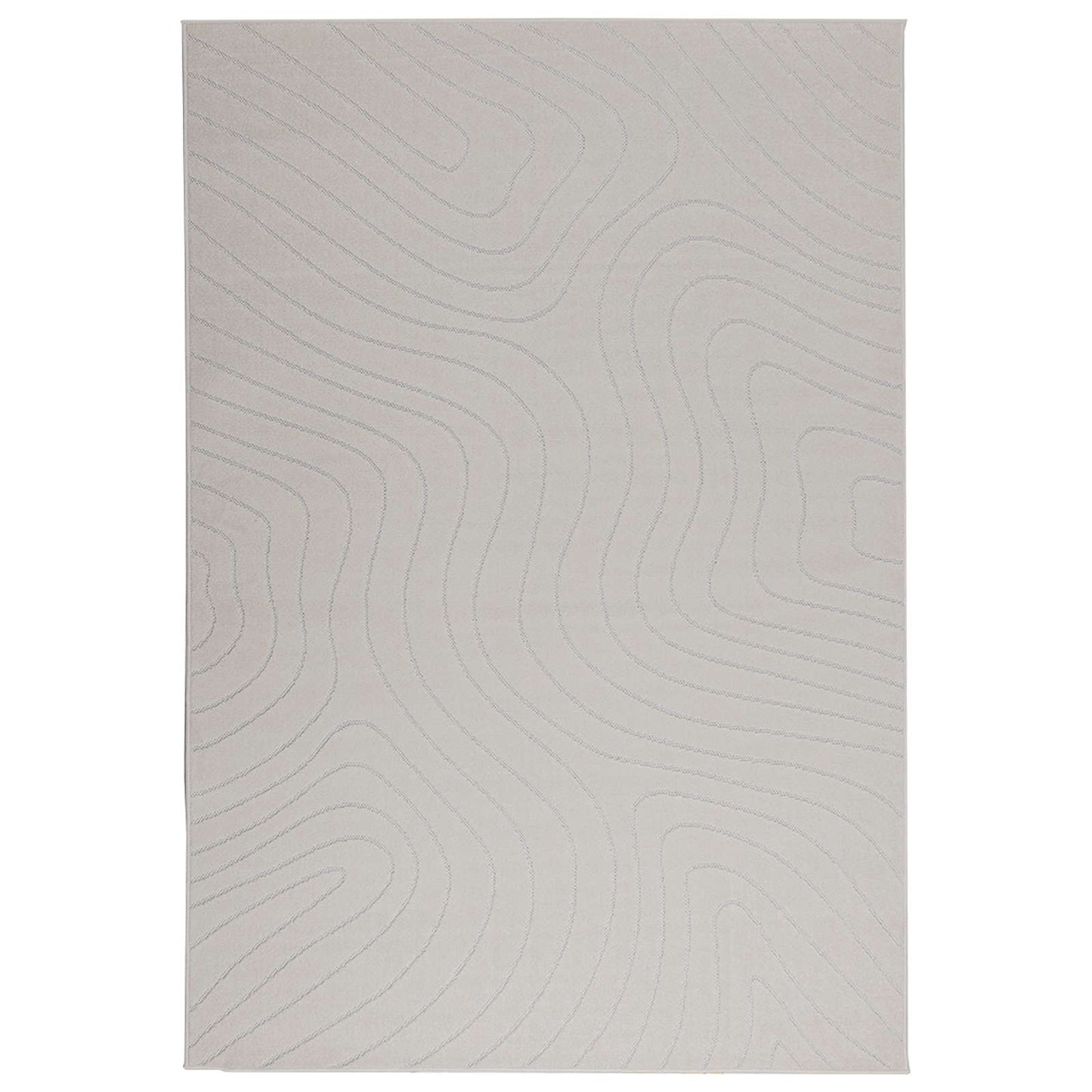 Tappeti per area PALMERAS Crema 200 x 140 cm Poliestere | homemem39
