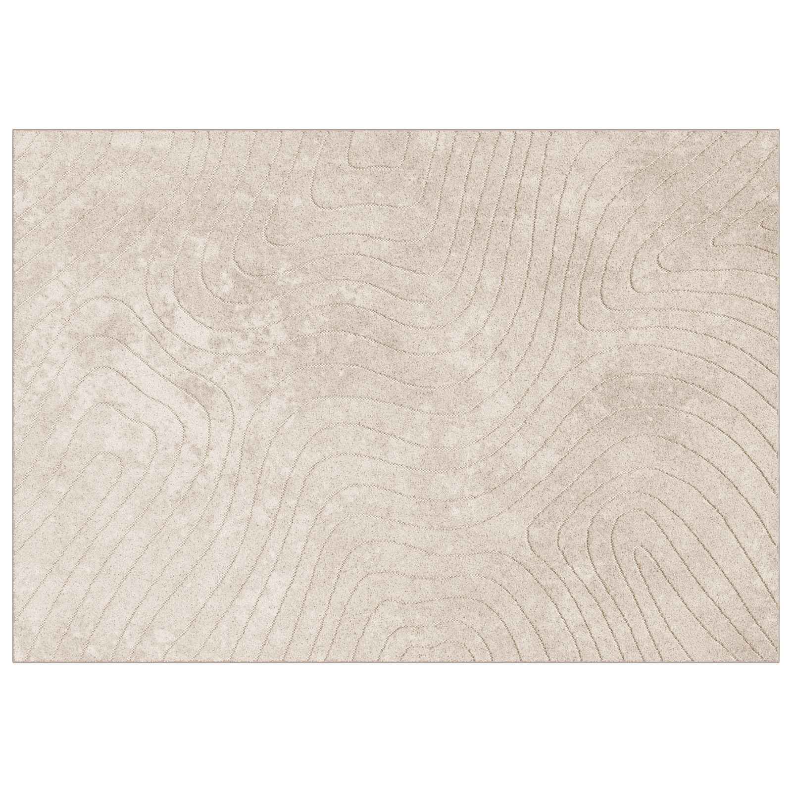 Tappeti per area PALMERAS Beige 120 x 170 cm Poliestere | homemem39