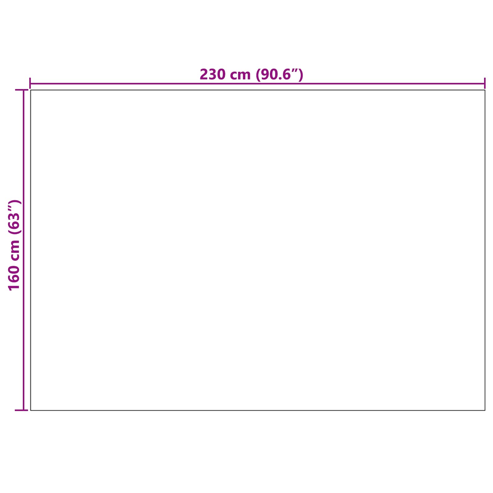 Tappeti per area PALMERAS Beige 160 x 230 cm Poliestere | homemem39