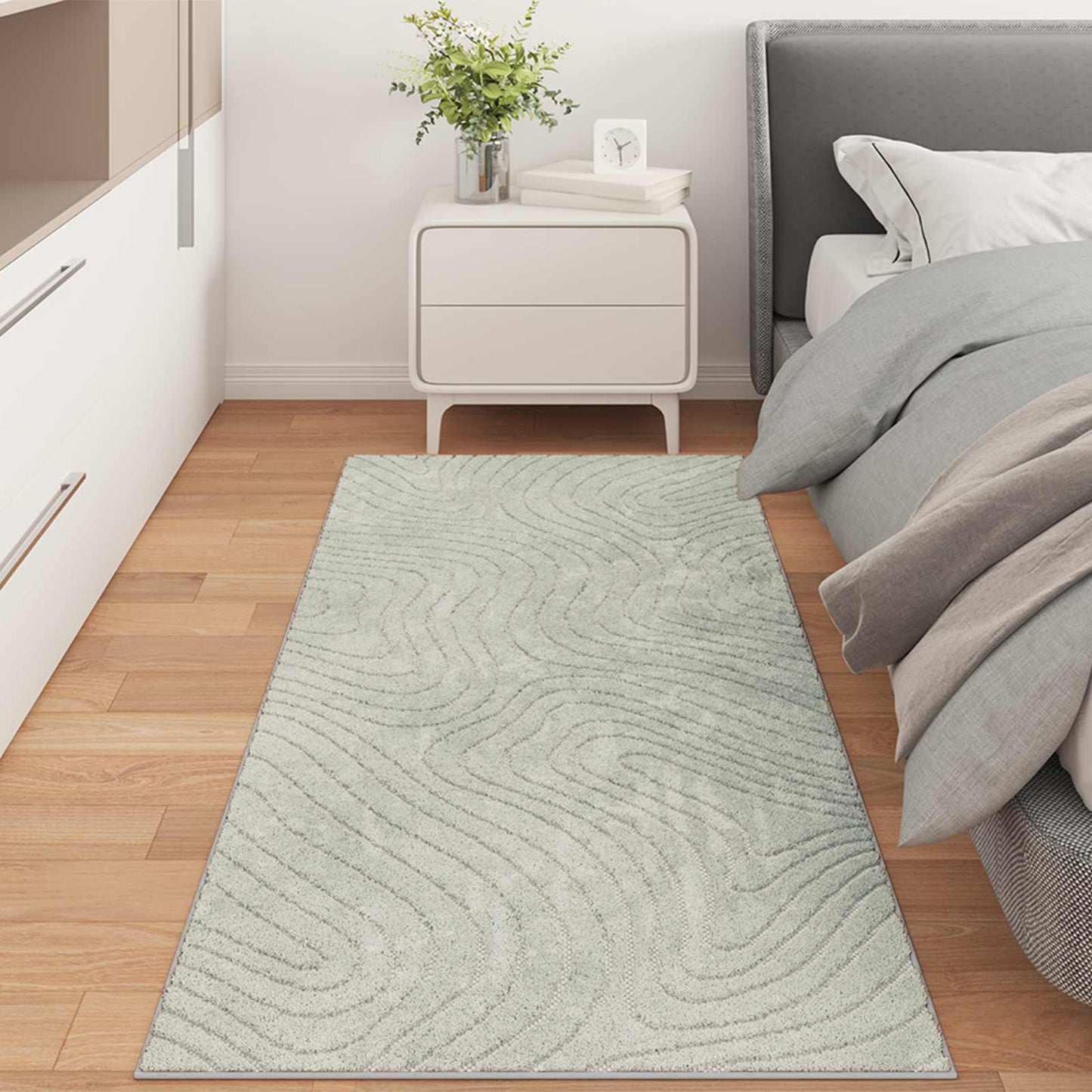 Tappeti per area PALMERAS Verde 80 x 150 cm Poliestere | homemem39