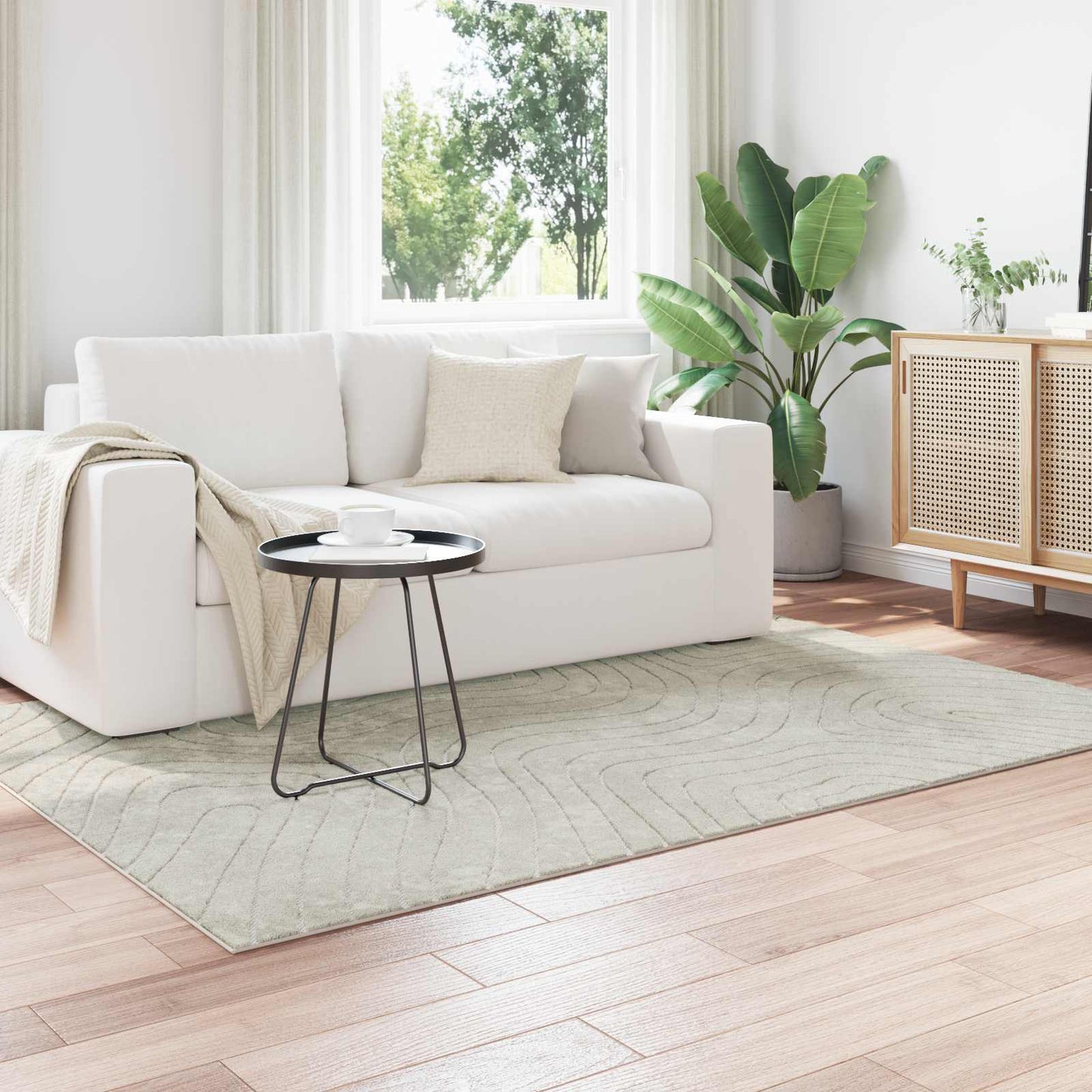 Tappeti per area PALMERAS Verde 140 x 200 cm Poliestere | homemem39