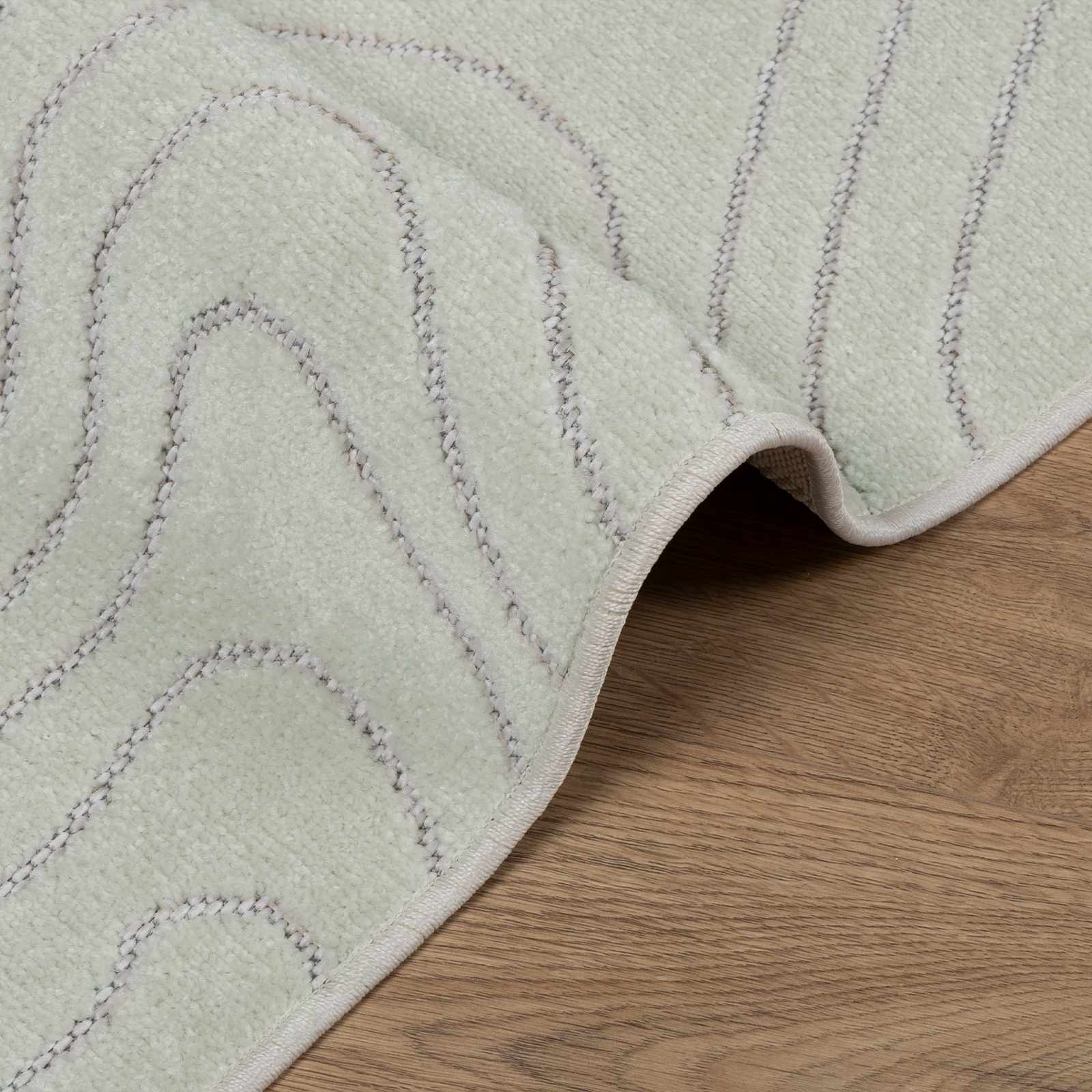 Tappeti per area Quadrato PALMERAS Verde 240 x 240 cm | homemem39