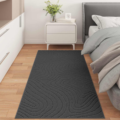 Tappeti per area PALMERAS Antracite 150 x 80 cm Poliestere | homemem39