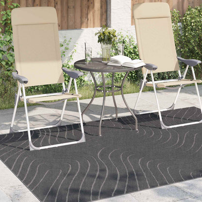 Tappeti per area PALMERAS Antracite 200 x 140 cm Poliestere | homemem39