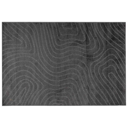 Tappeti per area PALMERAS Antracite 200 x 140 cm Poliestere | homemem39