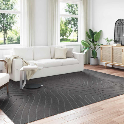 Tappeti per area PALMERAS Antracite 280 x 200 cm Poliestere | homemem39