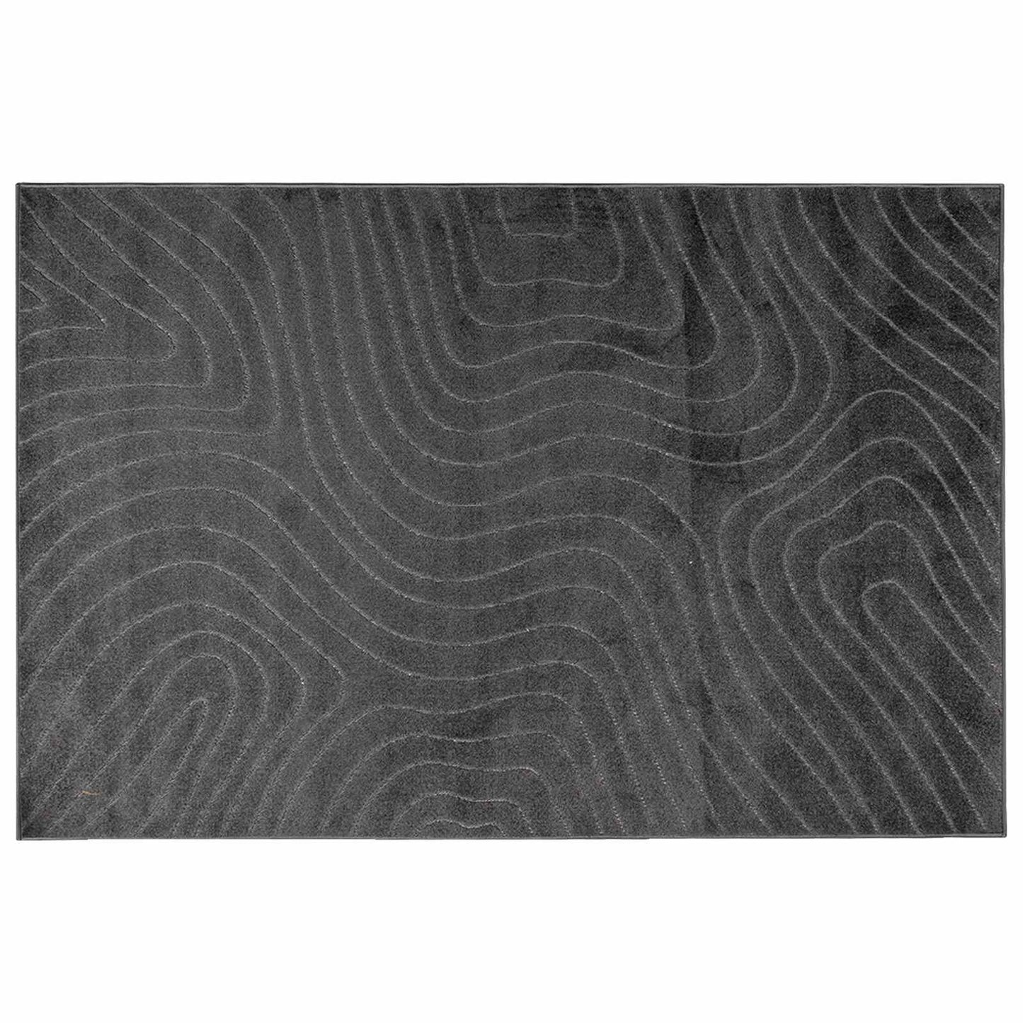 Tappeti per area PALMERAS Antracite 340 x 240 cm Poliestere | homemem39