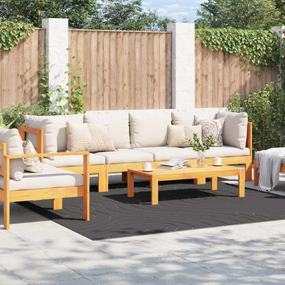 Tappeti per area PALMERAS Antracite 240 x 240 cm Poliestere | homemem39