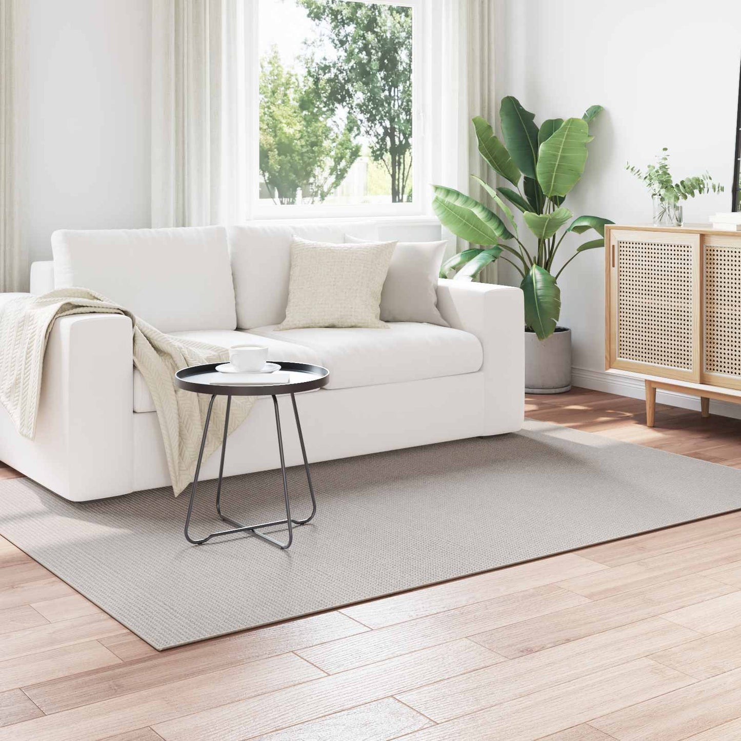 Tappeti per area Rettangolare LUGO Crema 170 x 120 cm
