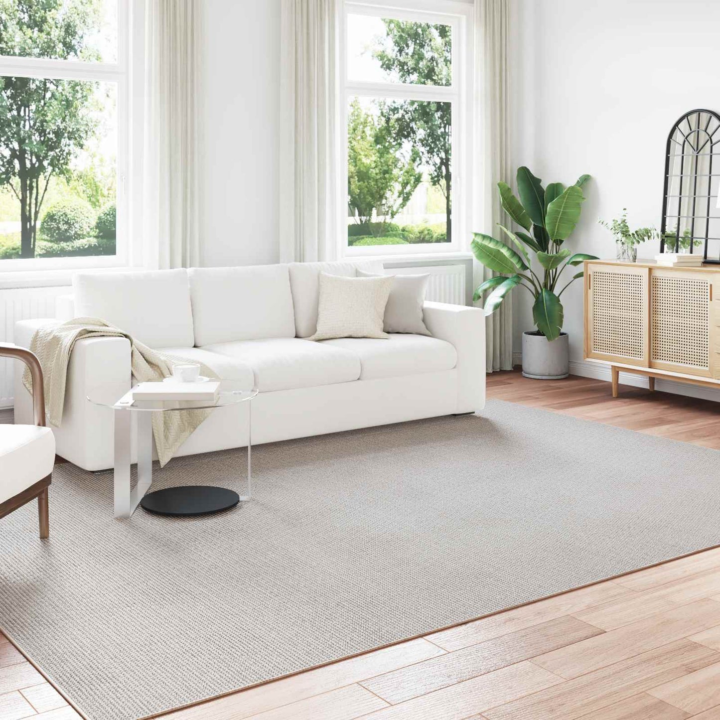 Tappeti per area Rettangolare LUGO Crema 280 x 200 cm | homemem39