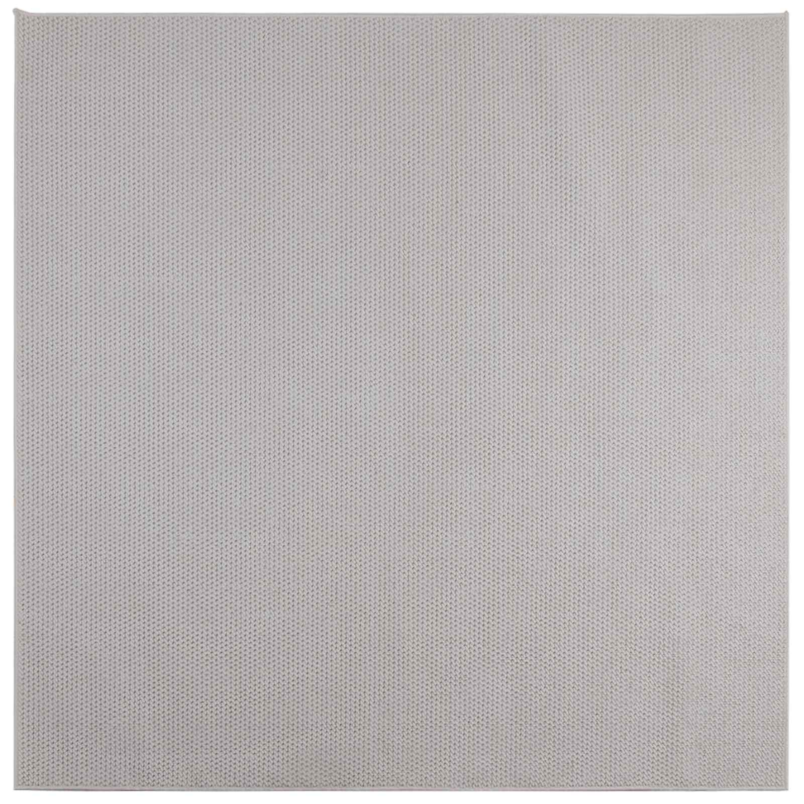 Tappeti per area Quadrato LUGO Crema 200 x 200 cm Poliestere | homemem39