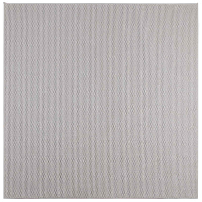 Tappeti per area Quadrato LUGO Crema 200 x 200 cm Poliestere | homemem39