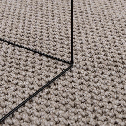 Tappeti per area Quadrato LUGO Talpa 120 x 120 cm Poliestere