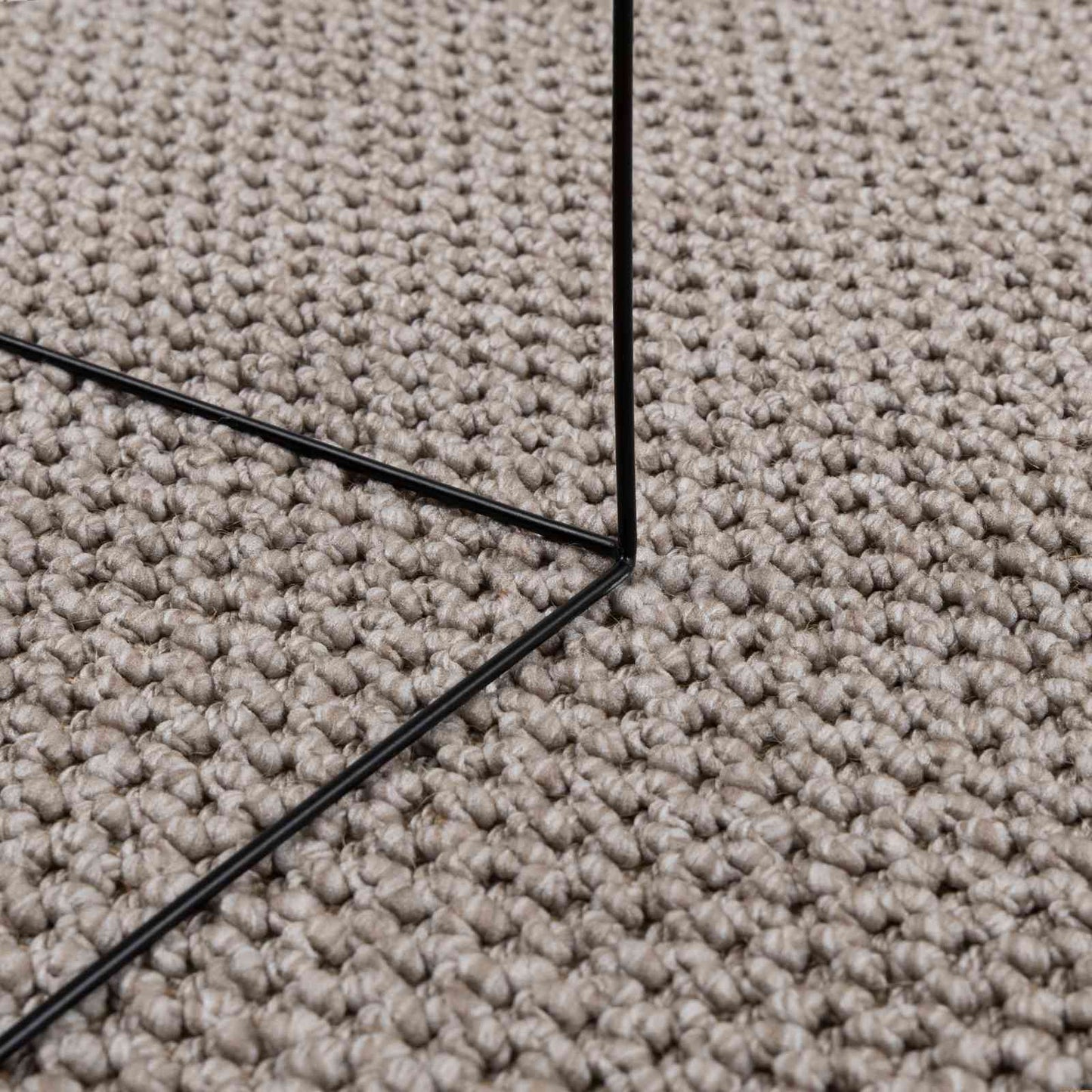 Tappeti per area Quadrato LUGO Talpa 240 x 240 cm Poliestere | homemem39