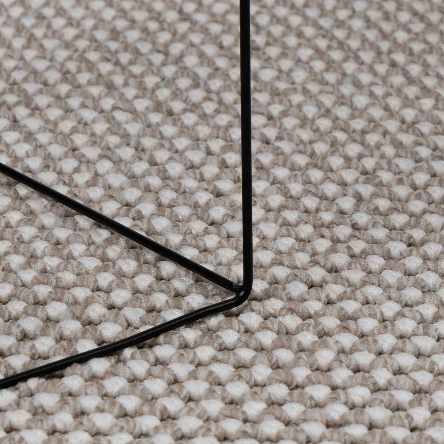 Tappeti per area LUGO Crema e Taupe 150 x 80 cm Poliestere | homemem39