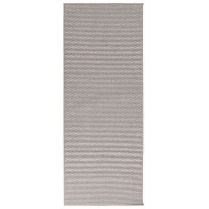 Tappeti per area LUGO Crema e Taupe 200 x 80 cm Poliestere | homemem39