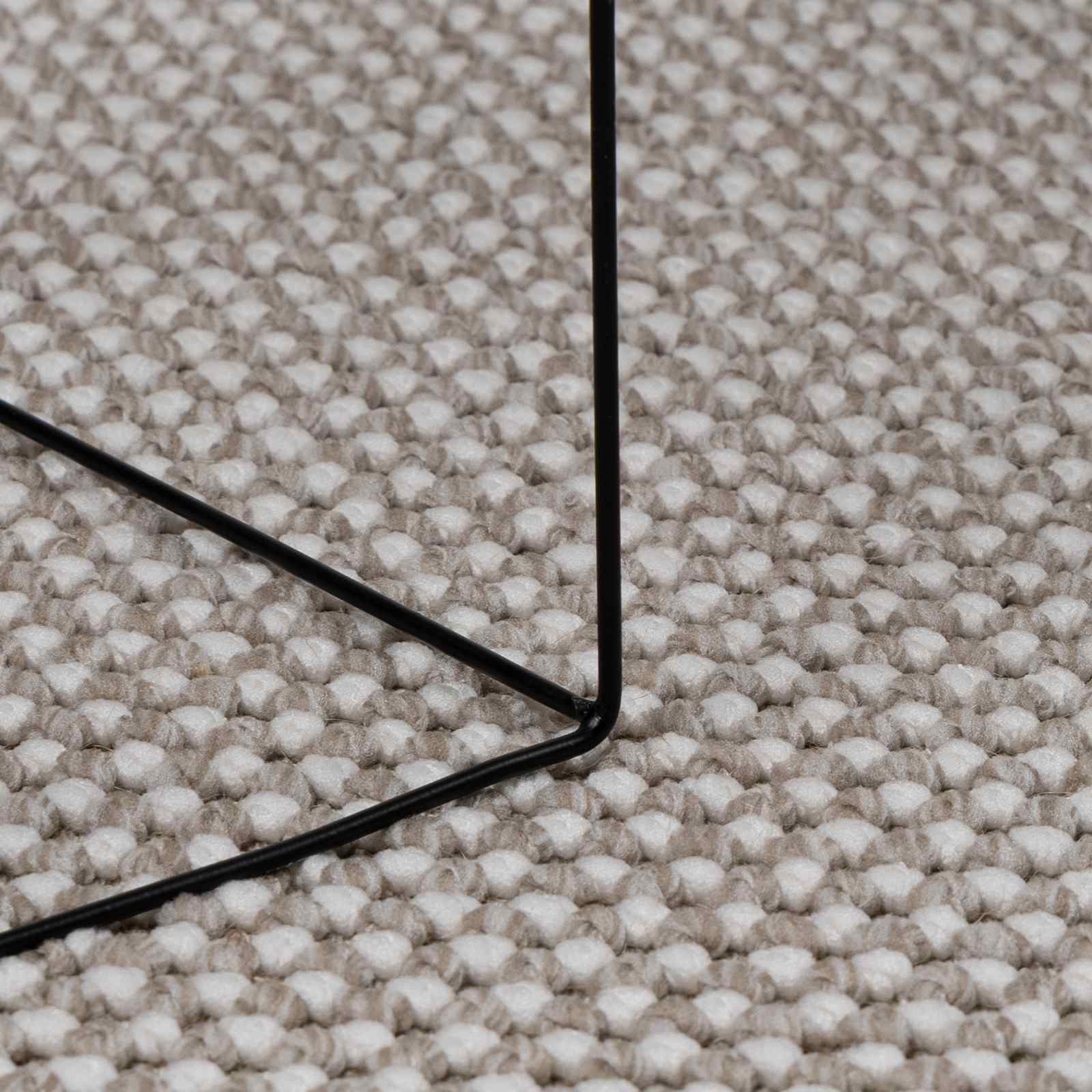 Tappeti per area LUGO Crema e Taupe 200 x 140 cm Poliestere | homemem39
