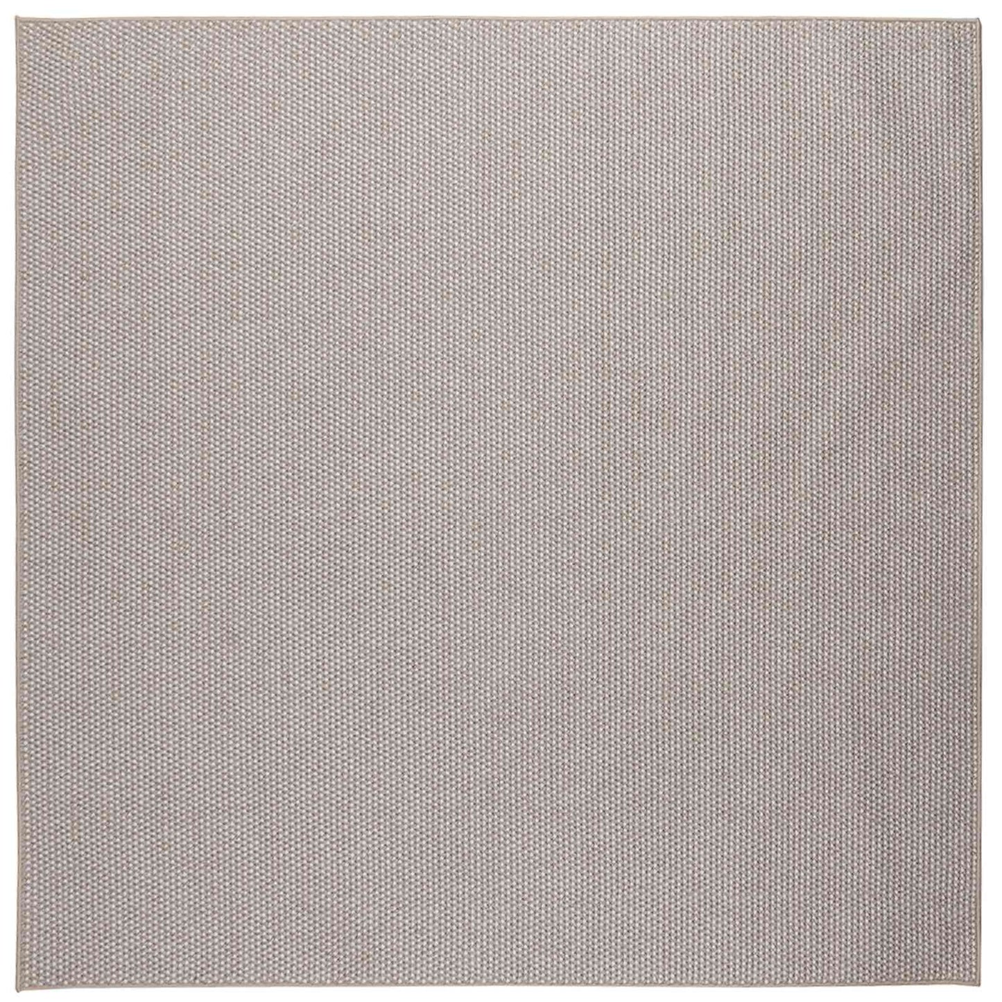 Tappeti per area LUGO Crema e Taupe 200 x 200 cm Poliestere