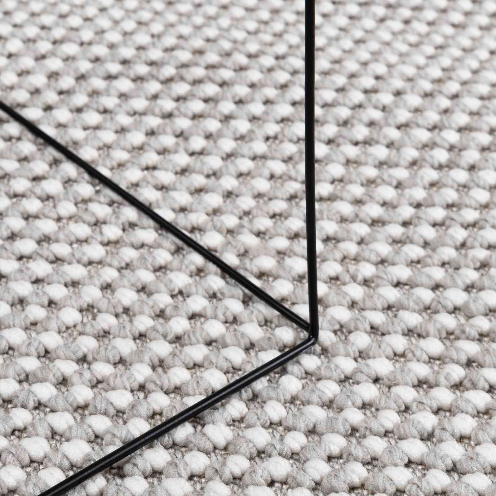 Tappeti per area LUGO Crema e Grigio 140 x 200 cm Poliestere | homemem39