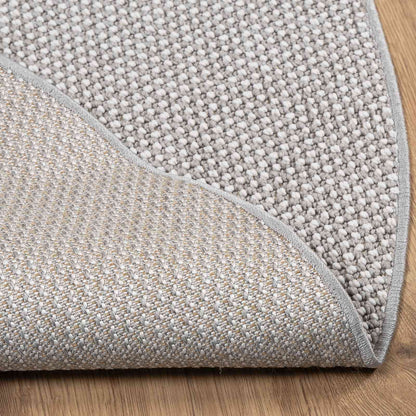 Tappeti per area Rotondo LUGO Crema e Grigio Ø 120 CM