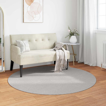 Tappeti per area Rotondo LUGO Crema e Grigio Ø 120 CM