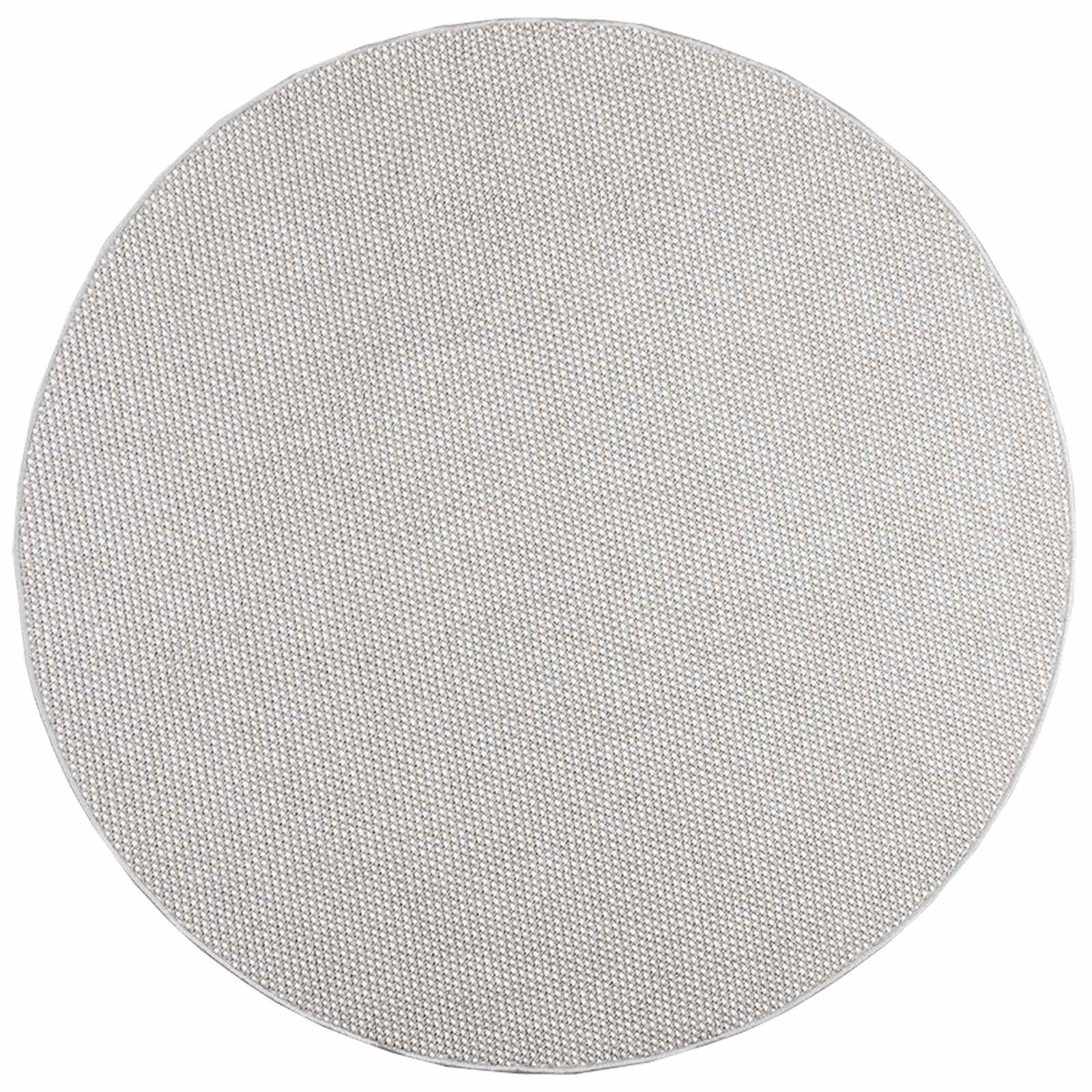 Tappeti per area Rotondo LUGO Crema e Grigio Ø 160 CM | homemem39