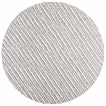 Tappeti per area Rotondo LUGO Crema e Grigio Ø 200 CM | homemem39