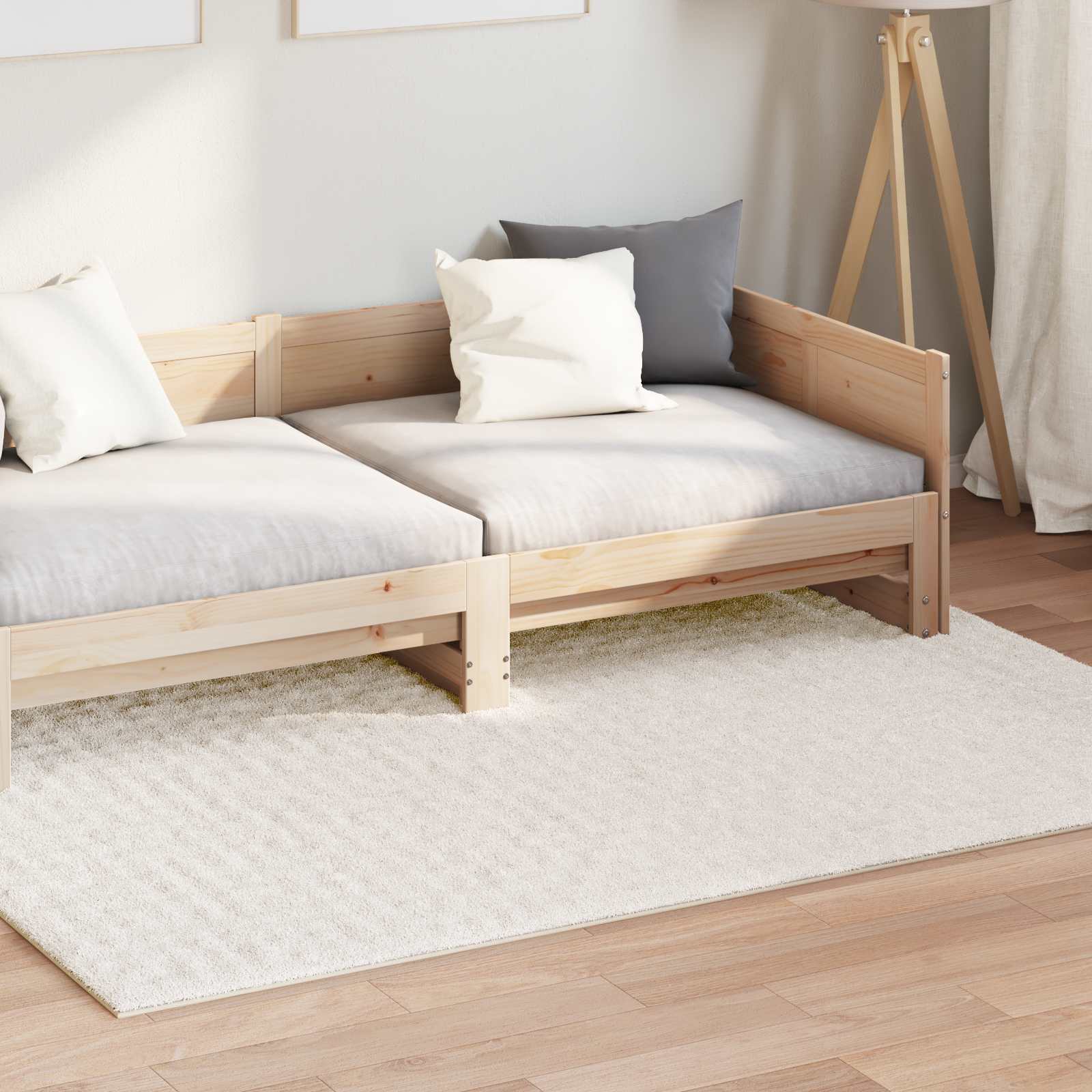 Tappeti per area SIROLO Crema 230 x 160 cm Poliestere | homemem39