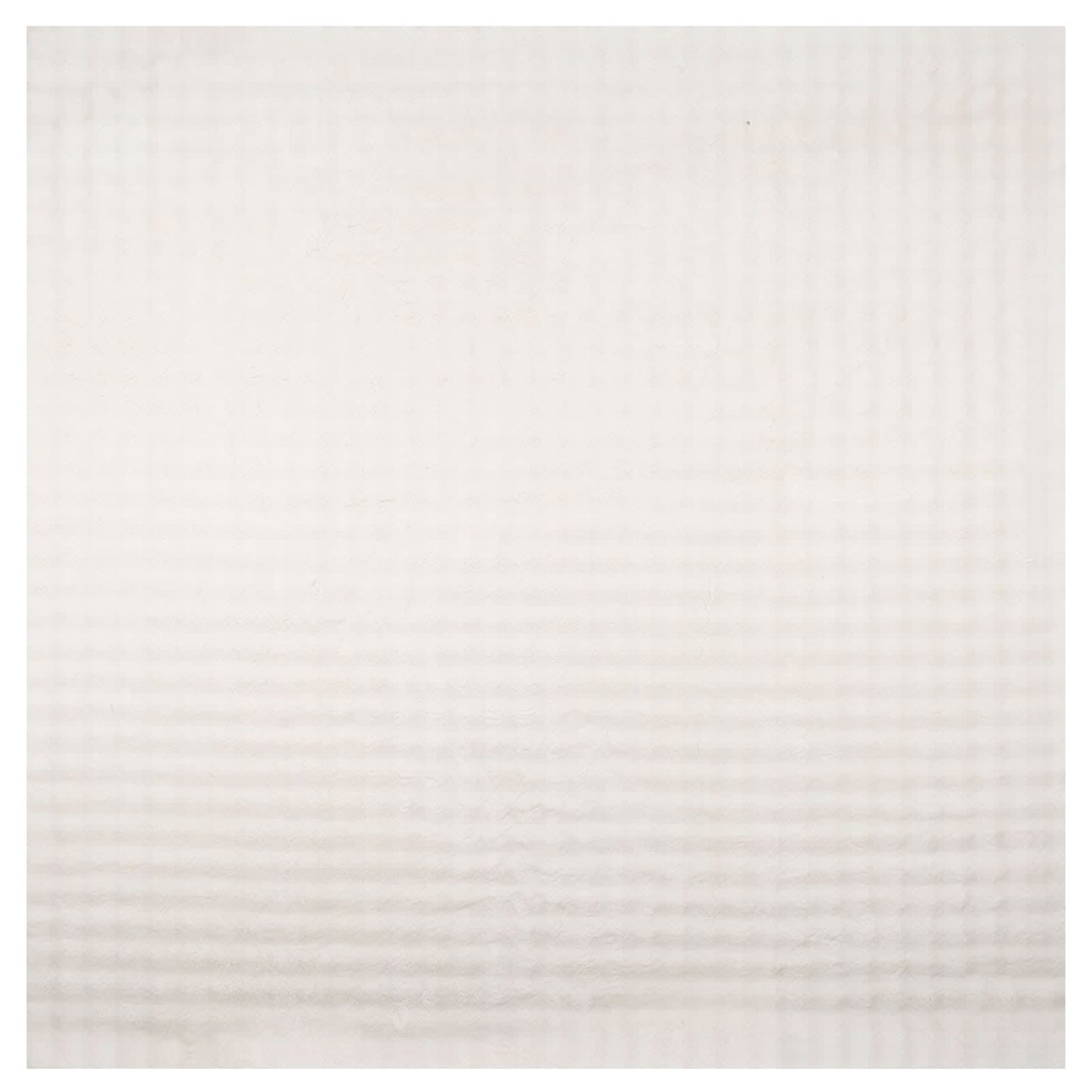 Tappeti per area Quadrato SIROLO Crema 200 x 200 cm Poliestere | homemem39