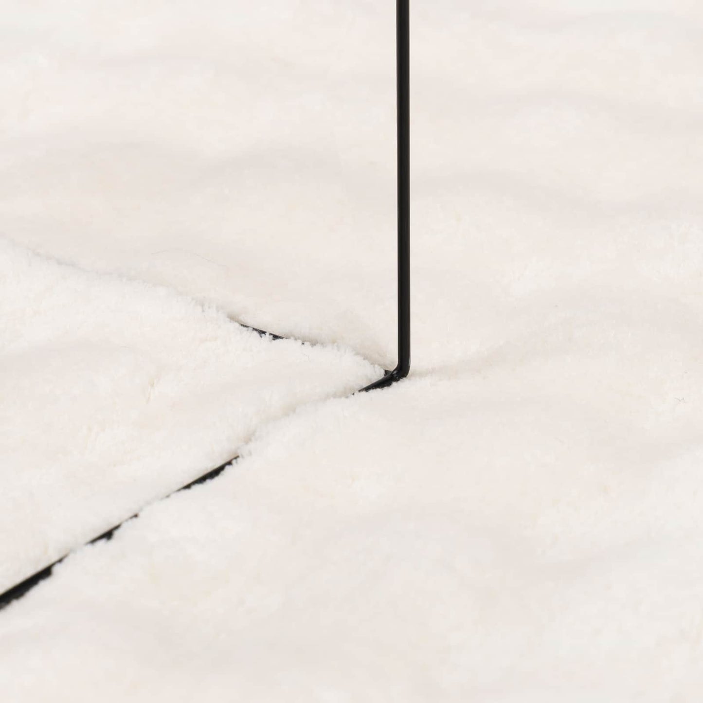 Tappeti per area Quadrato SIROLO Crema 240 x 240 cm Poliestere | homemem39