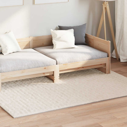 Tappeti per area SIROLO Beige 170 x 120 cm Poliestere