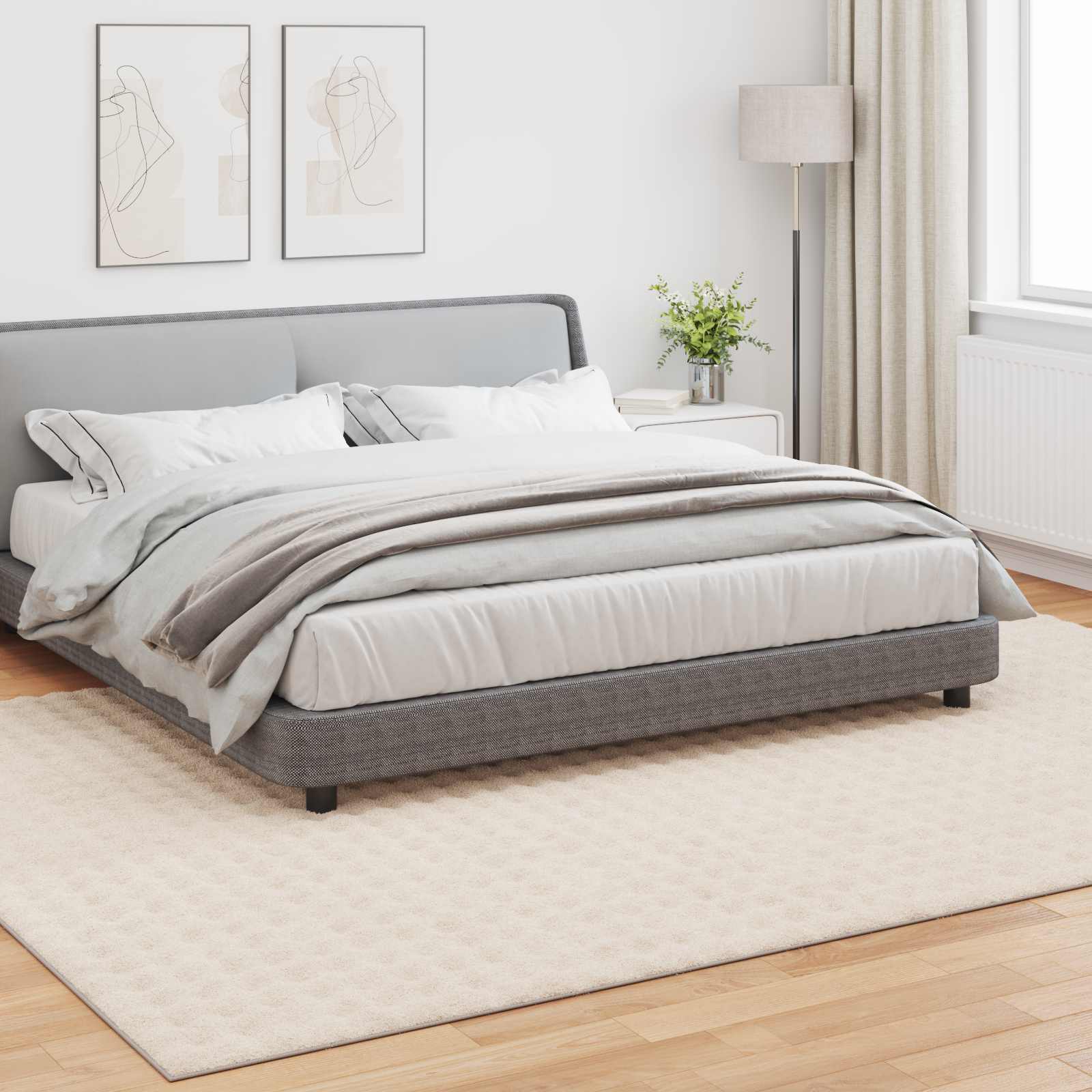 Tappeti per area SIROLO Beige 280 x 200 cm Poliestere | homemem39