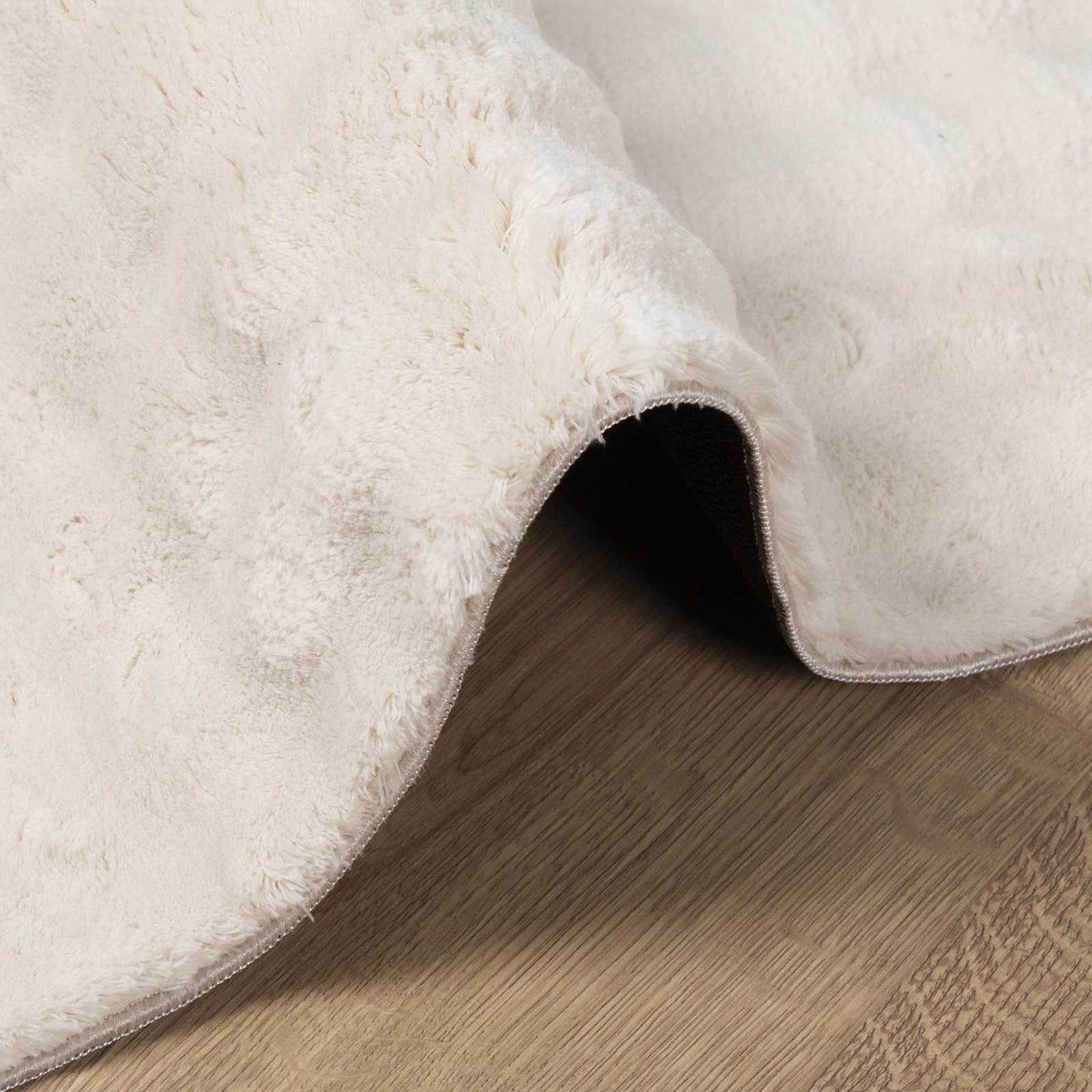 Tappeti per area Quadrato SIROLO Beige 200 x 200 cm Poliestere