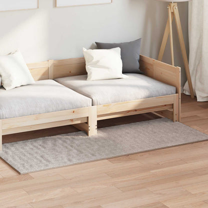 Tappeti per area SIROLO Sabbia 150 x 80 cm Poliestere