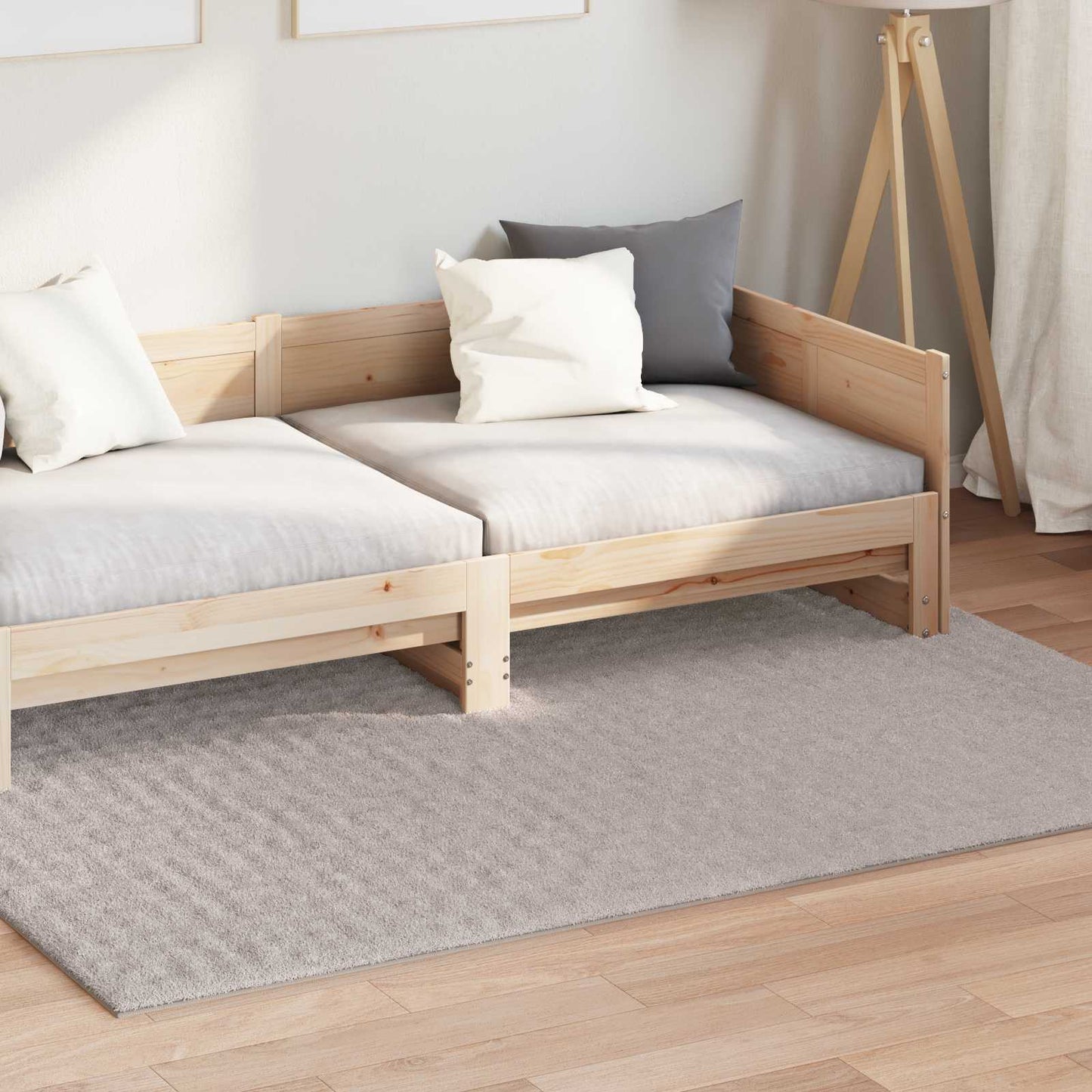 Tappeti per area SIROLO Sabbia 170 x 120 cm Poliestere | homemem39