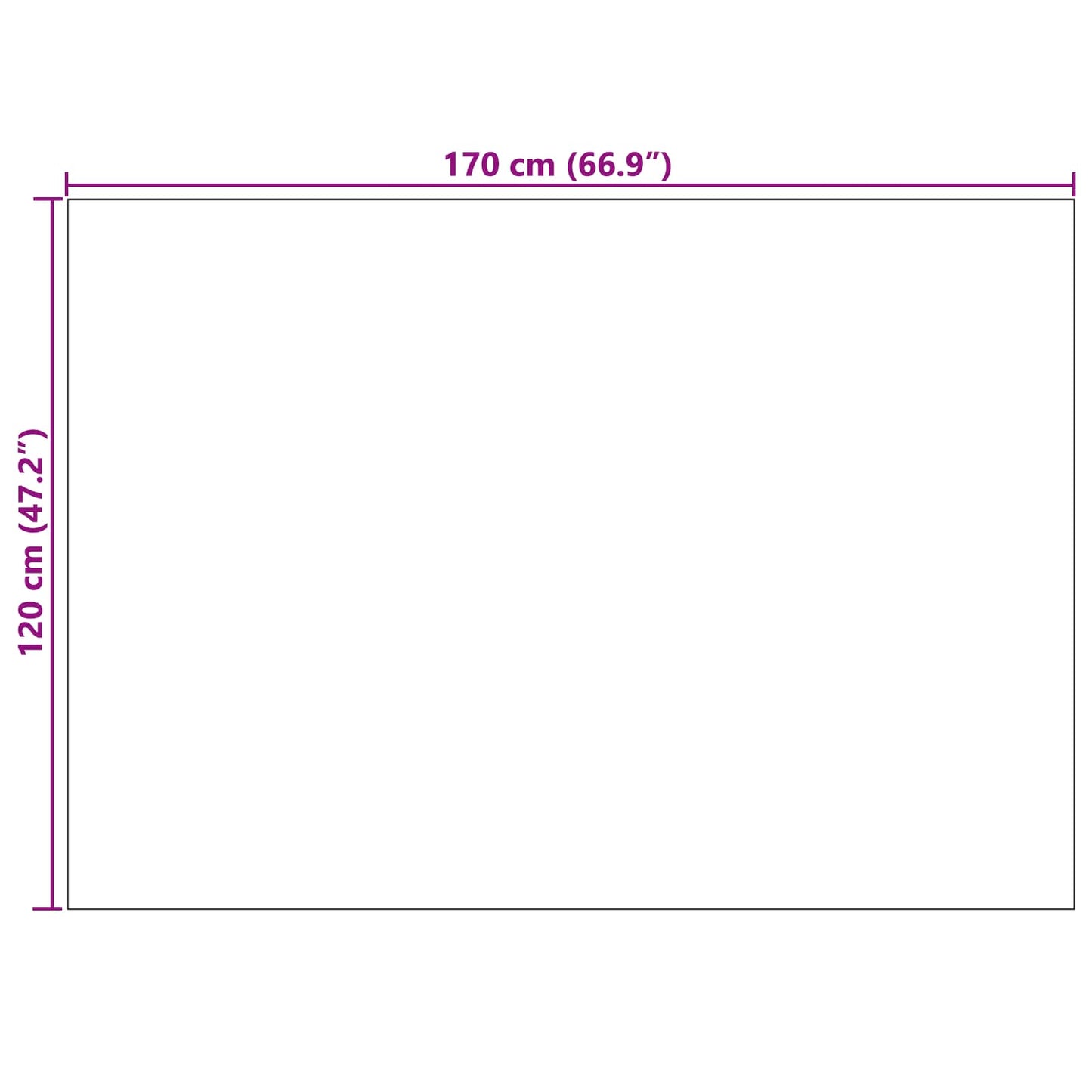 Tappeti per area SIROLO Sabbia 170 x 120 cm Poliestere | homemem39