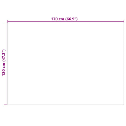 Tappeti per area SIROLO Sabbia 170 x 120 cm Poliestere | homemem39