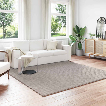 Tappeti per area Quadrato SIROLO Sabbia 240 x 240 cm Poliestere