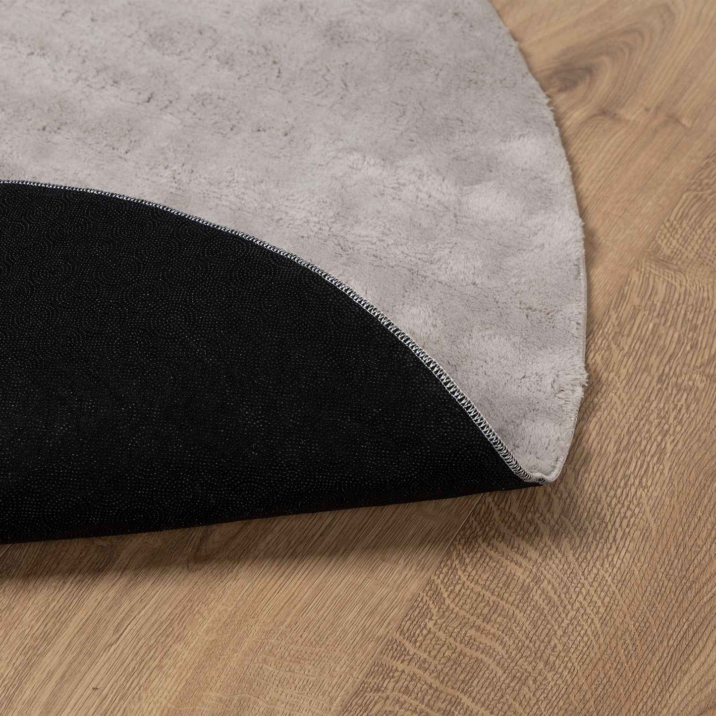 Tappeti per area Rotondo SIROLO Sabbia Ø 160 CM Poliestere | homemem39