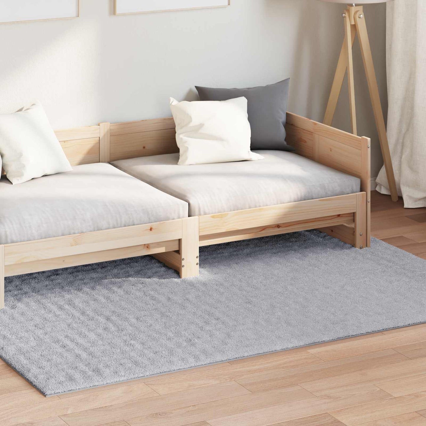 Tappeti per area SIROLO Grigio 200 x 140 cm Poliestere