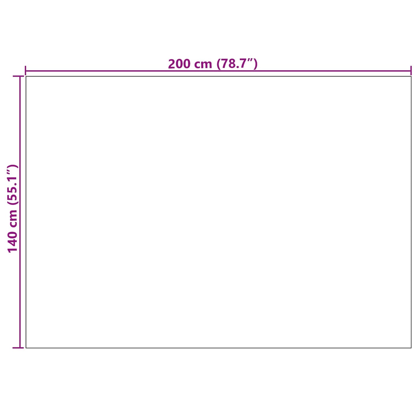 Tappeti per area SIROLO Grigio 200 x 140 cm Poliestere | homemem39