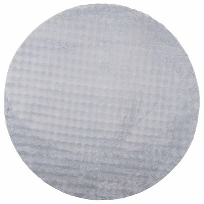 Tappeti per area Rotondo SIROLO Grigio Ø 120 CM Poliestere