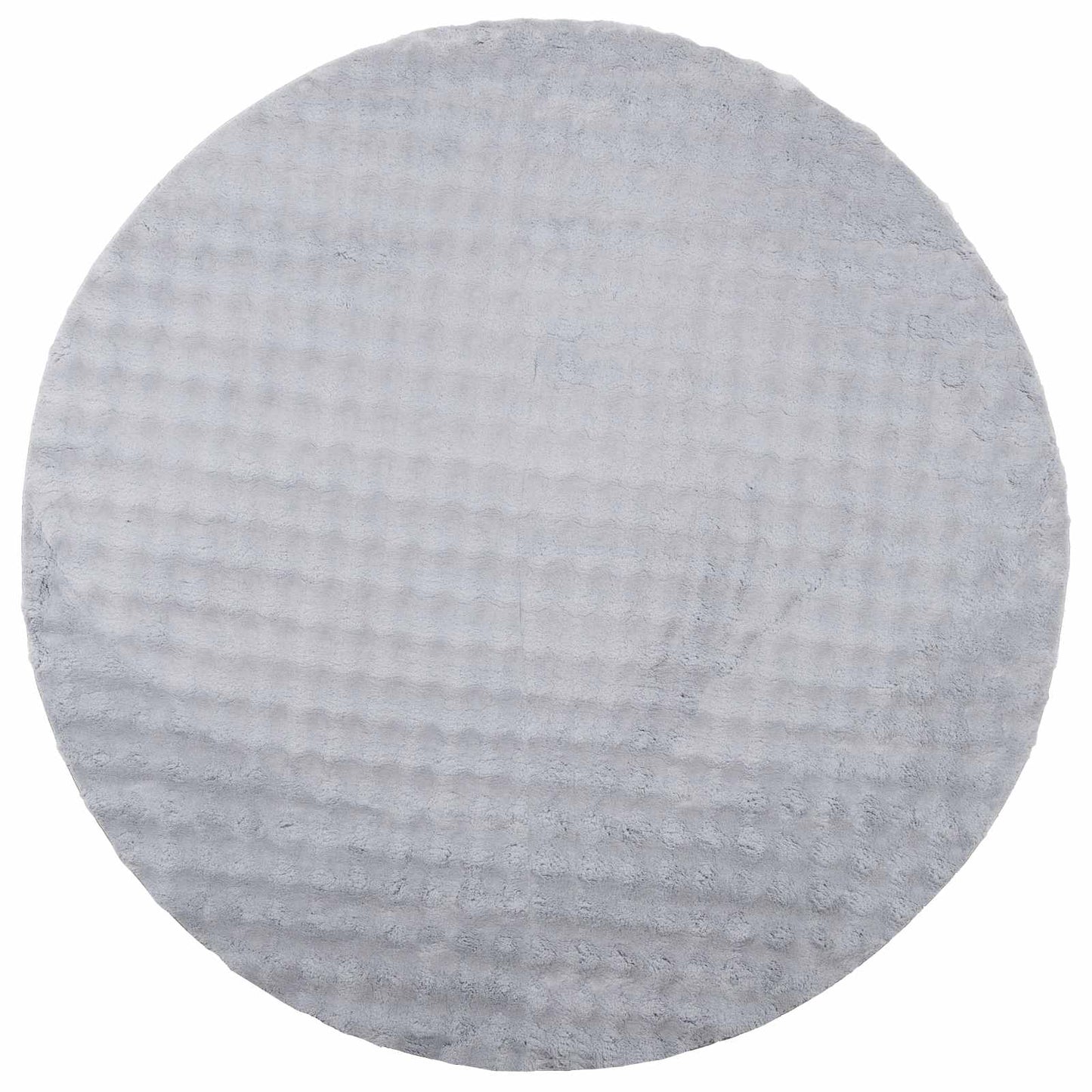 Tappeti per area Rotondo SIROLO Grigio Ø 160 CM Poliestere | homemem39
